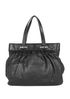 Ruched Quilted Tote, back view